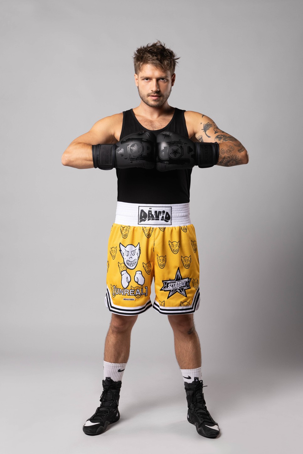 Miller Dávid legyőzte Richter Józsefet férfi könnyűsúlyban a Sztárboxban