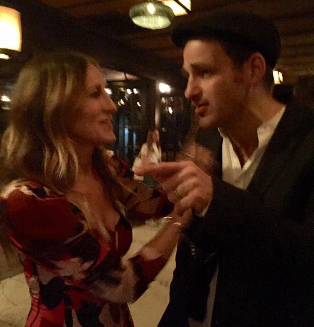 Röhrig Géza és Sarah Jessica Parker