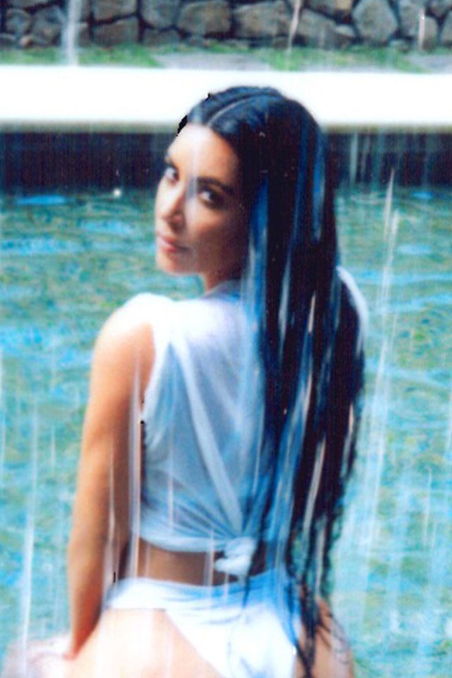 Kim Kardashian bikini