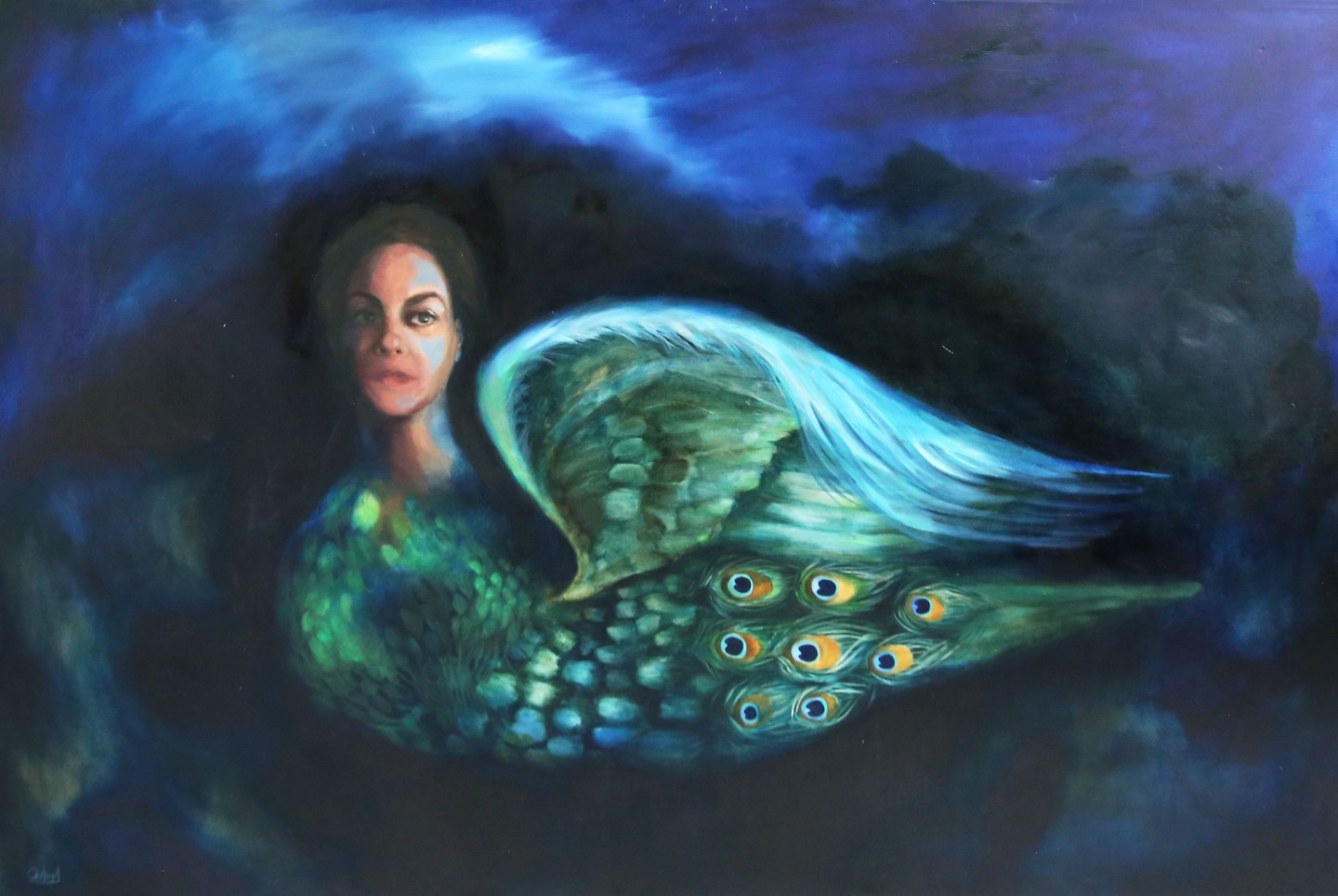 Oszter Alexandrának az egyensúlyt a festészet és a színház együtt adja