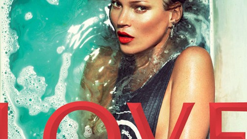 Ultraszexi címlapon Kate Moss