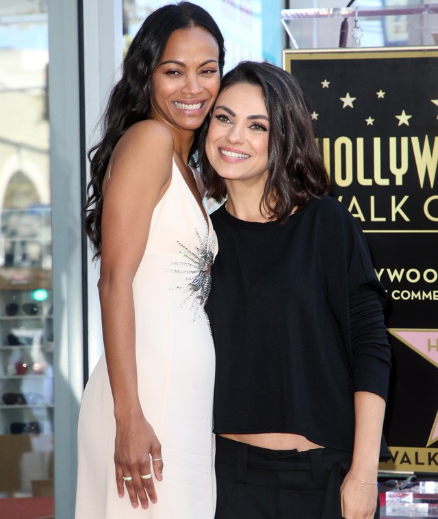 Mila Kunis és Zoe Saldana