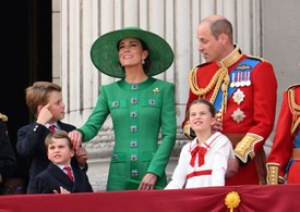A 2023-as Trooping the Colour parádén a hercegné Andrew Gn szingapúri tervező élénkzöld, hosszú ujjú ruhájában, valamint Philip Treacy kalapjában vonzotta magára a tekinteteket.