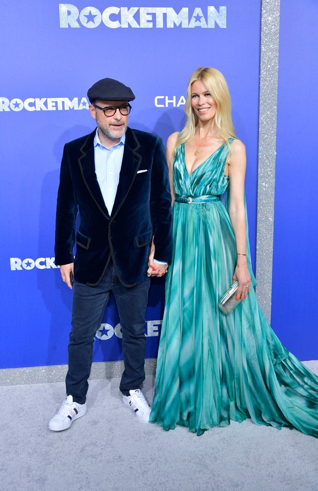 Claudia Schiffer 2 centivel magasabb férjénél, Matthew Vaughnnál, akivel 18 éve házasok.