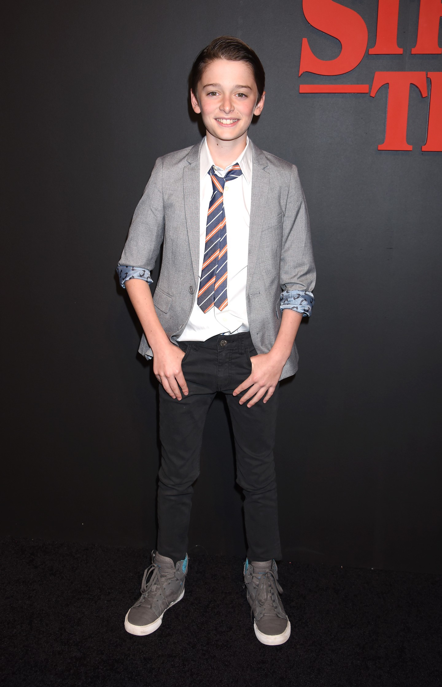 Noah Schnapp (Will) a produkció első évadának premierjén