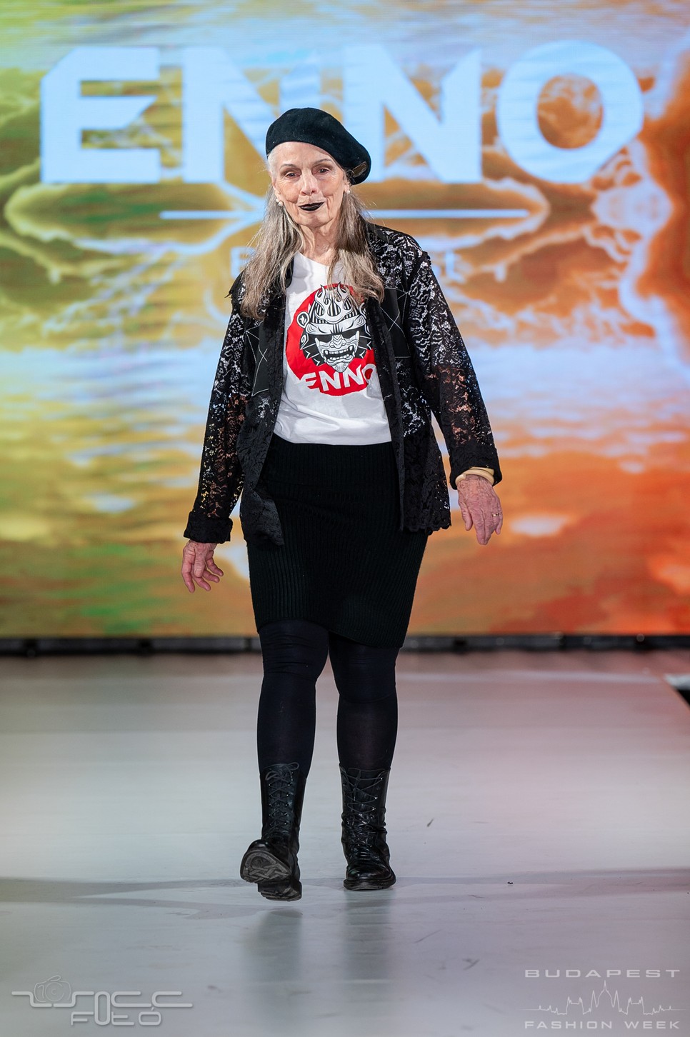 Az Ukrajnából érkező Enno bemutatója hatalmas sikert aratott a Budapest Fashion Weeken