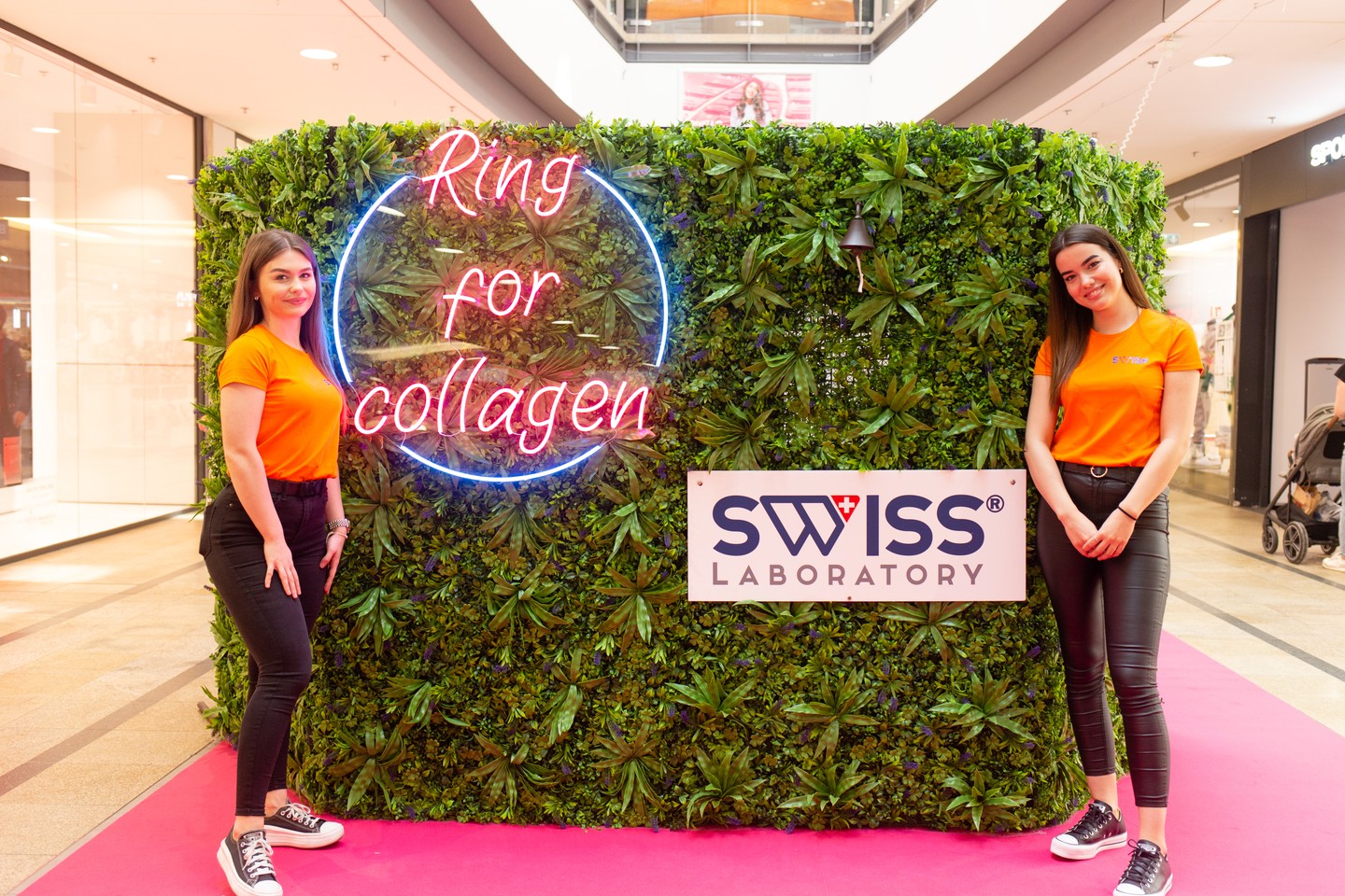 Hogy teljes legyen a felfrissülés, a Swiss Laboratory legújabb italát is megkóstolhatták olvasóink