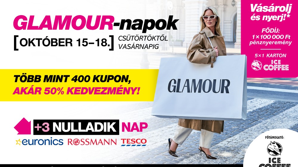 Helló GLAMOUR-napok!