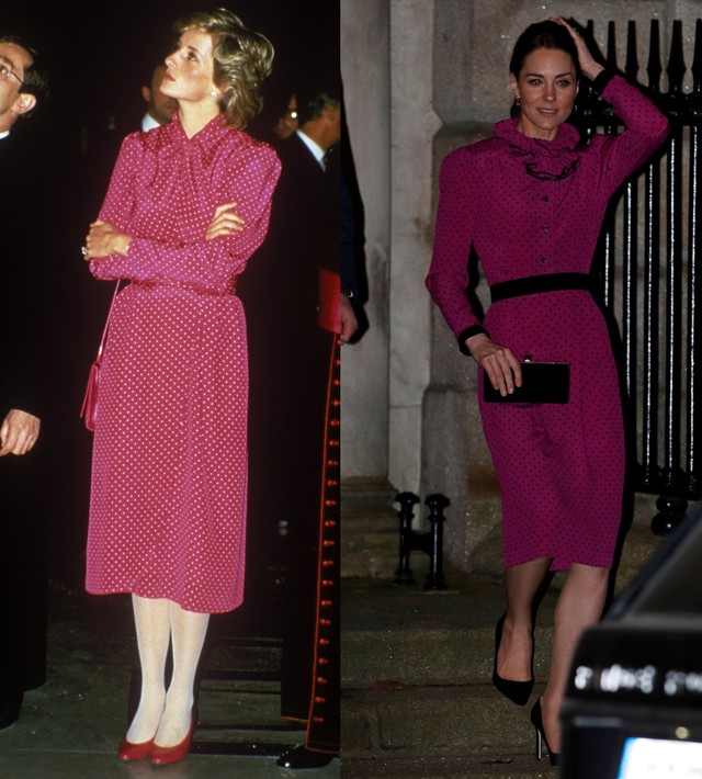 Észrevetted, hogy Katalin hercegné Diana ruháját koppintotta?