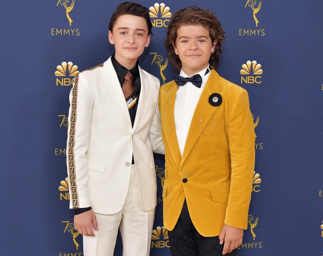 Noah Schnapp és Gaten Matarazzo