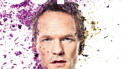 Csillogás és glamúr: ilyen Barney Stinson az Out magazin címlapján