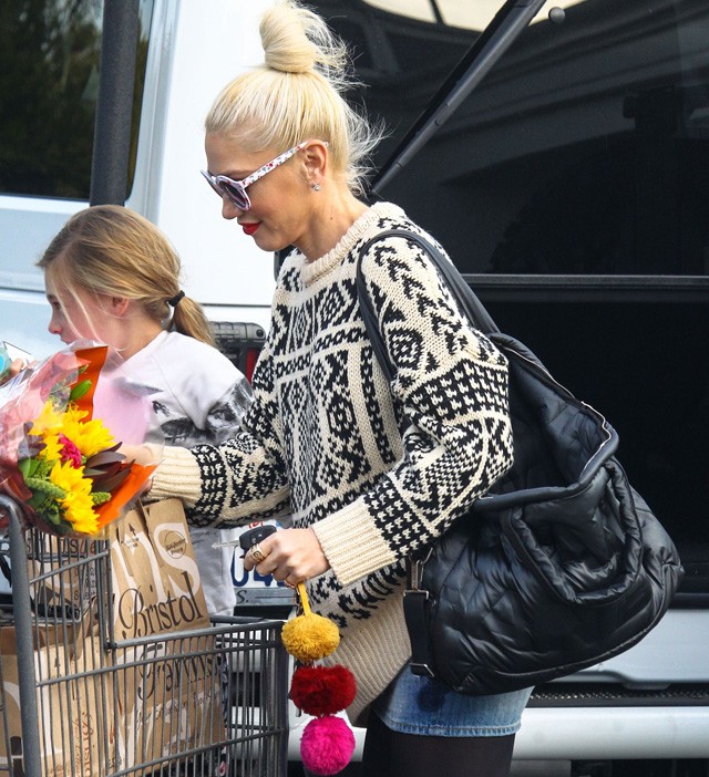 Gwen Stefani bevásárlásban