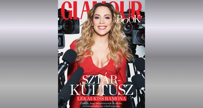 Lékai-Kiss Ramónával a címlapon megjelent a GLAMOUR BOOK tavaszi száma