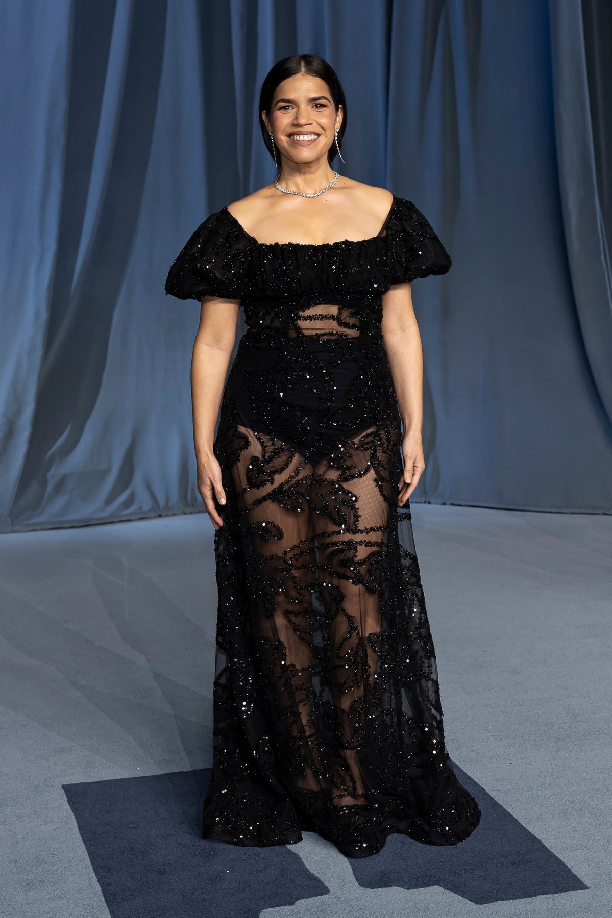 America Ferrera Rodarte pucérruhában ragyogta be az estét. 