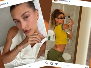 Megérkezett Hailey Bieber híres nyári körmeinek őszi változata!