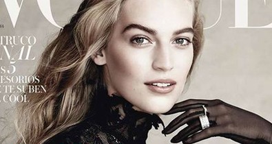 Magyar modellsiker: Axente Vanessa első rangú Vogue-lány