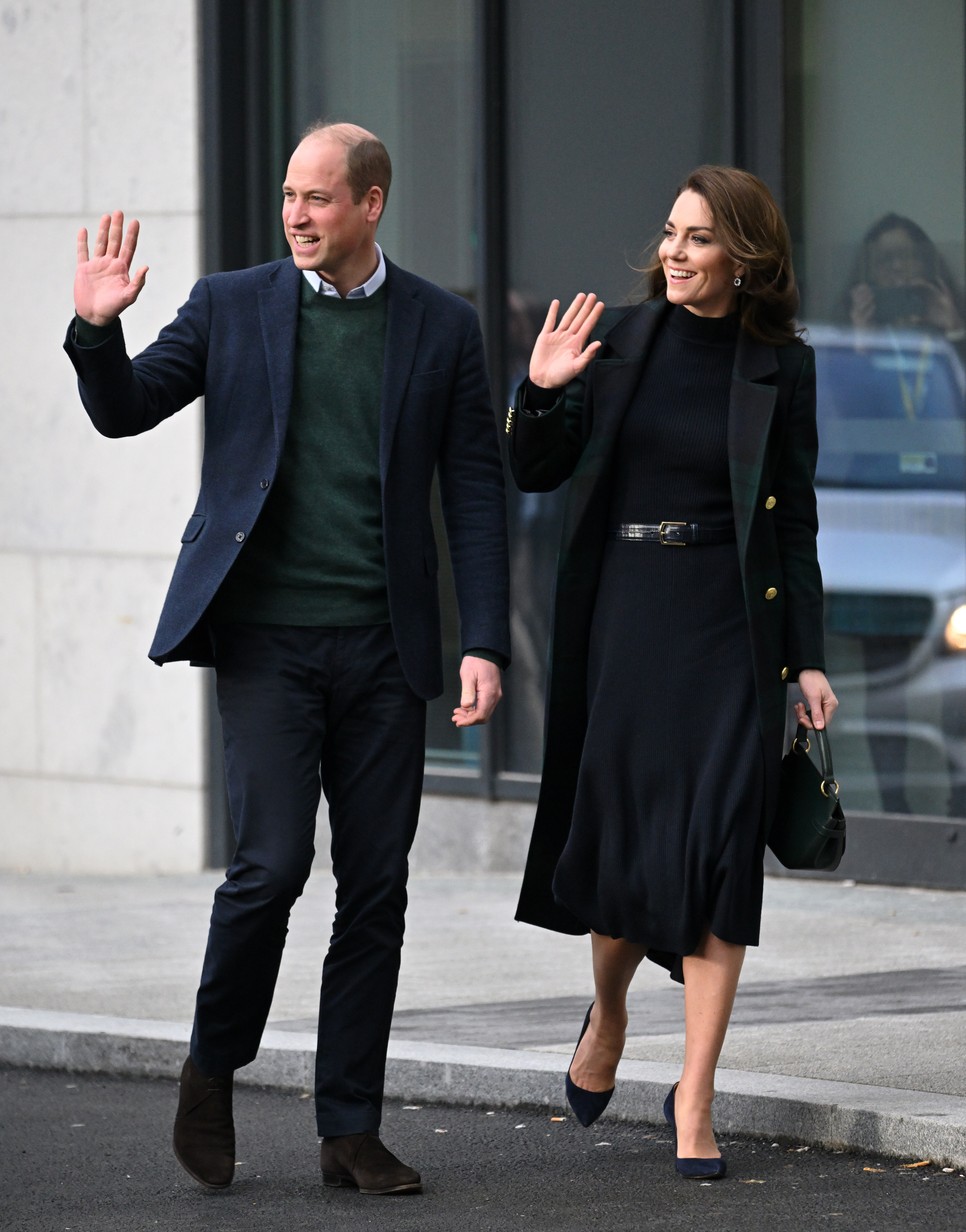 Katalin hercegné és Vilmos herceg Liverpoolban