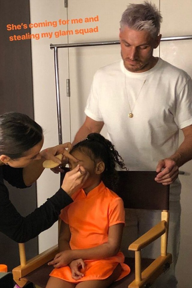 Kim Kardashian North West Chris Appletom