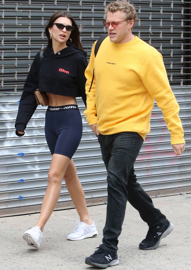 Emily Ratajkowski és férje