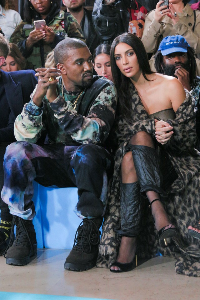 Kim Kardashian Kanye West Chicago West