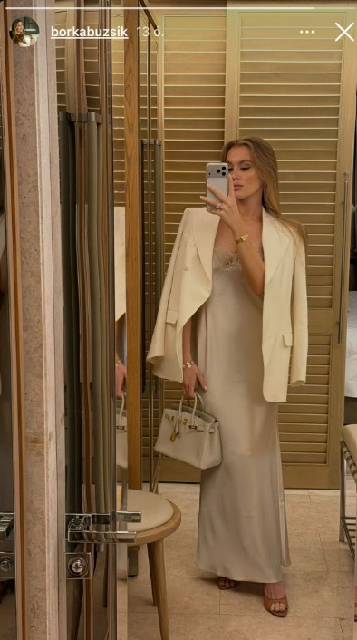 Buzsik Borka egyszerűen álomszép ebben a kreációban