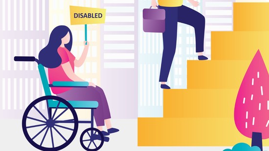 „Üdvözlöm, akadálymentes az épület?" - „Igen, mindössze három lépcső van!"