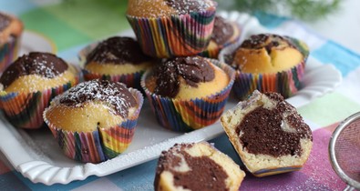 Íme új kedvenced: a zebra muffin!