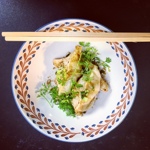 Káposztás gombóc - gyoza