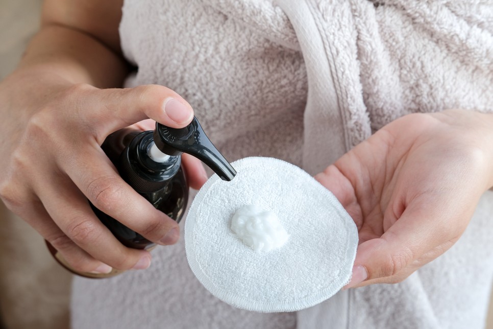 Többször használható vattakorong