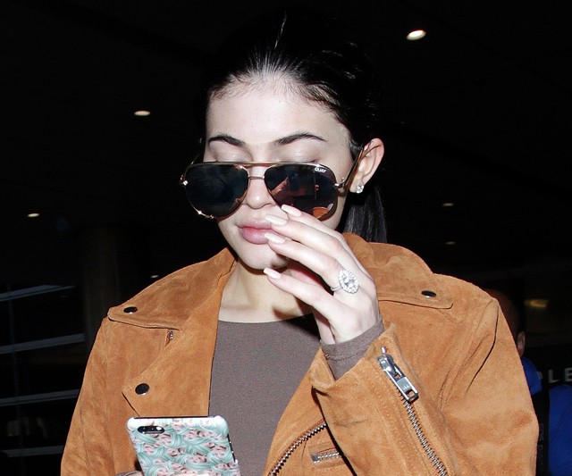 kylie jenner, tyga, eljegyzés, eljegyzési gyűrű, házasság