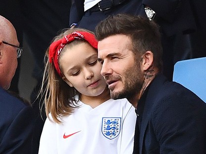 Akkora a szerelem David Beckham és a lánya között, hogy szem nem marad szárazon