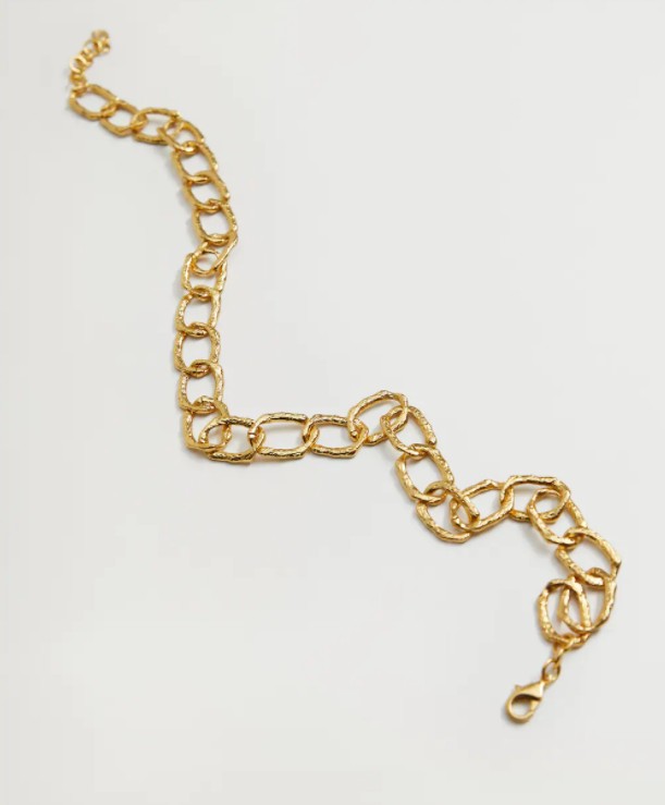 Aranyozott nyaklánc MANGO 9995 Ft