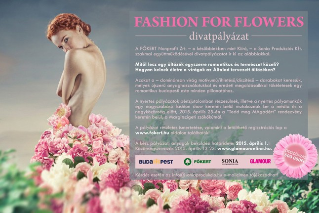 Fashion for Flowers divatpályázat