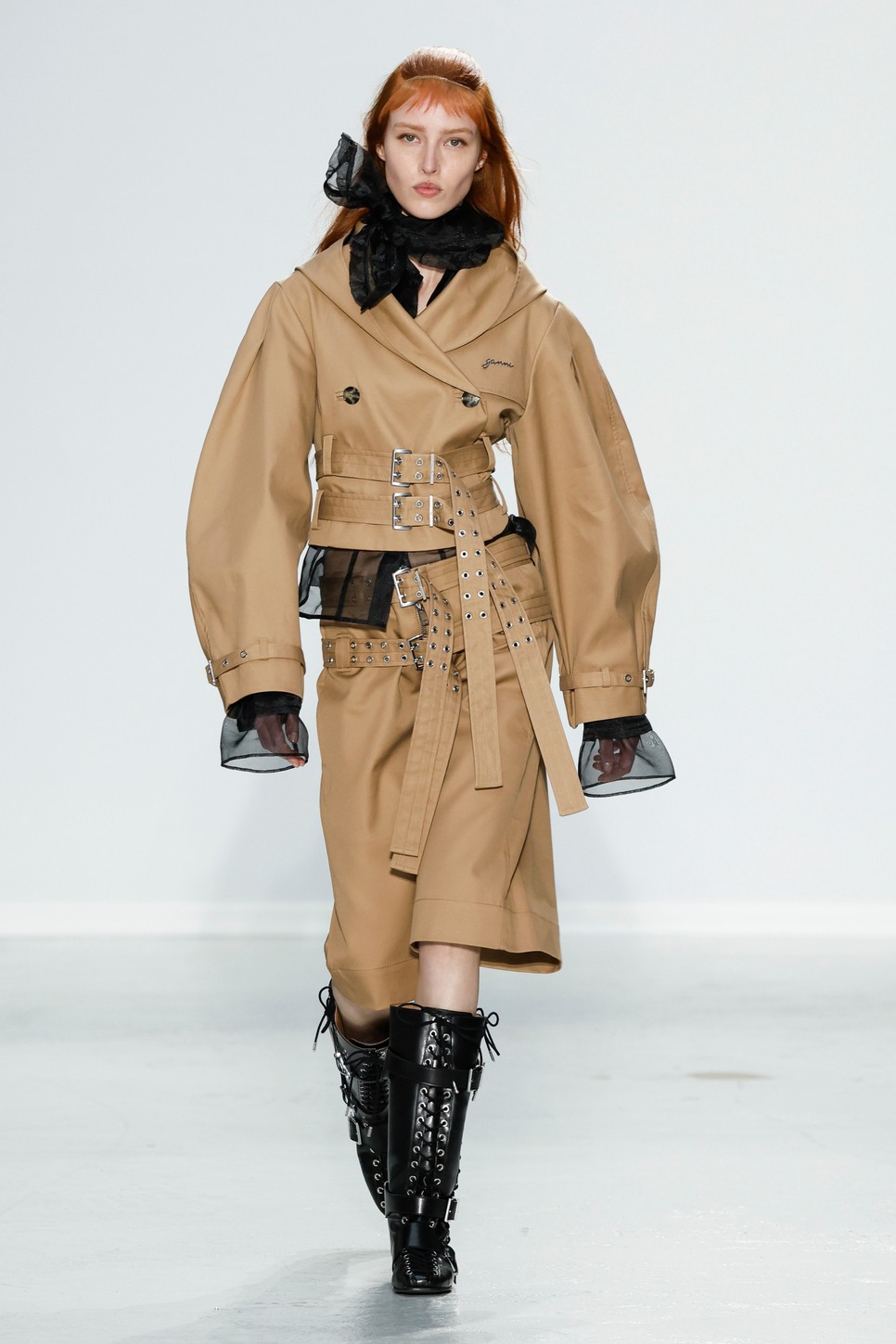 Ganni 2025 tavaszi-nyári kollekció Fotó: Monica Feudi