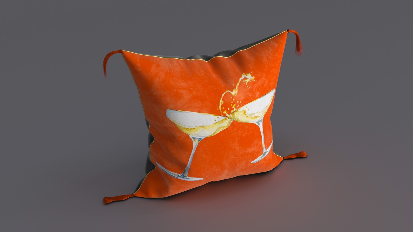 A MÜÜSKA díszpárnái műalkotások is, nemcsk lakberendezési tárgyak