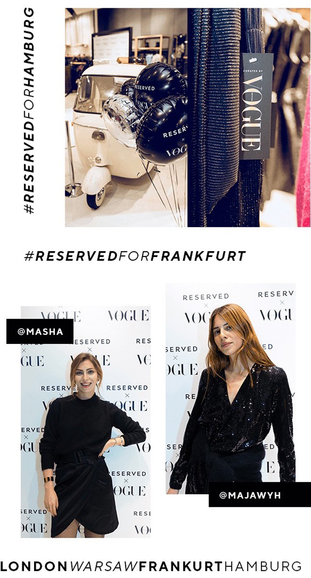 Az egyedi Vogue x Reserved kollekció már elérhető online is!