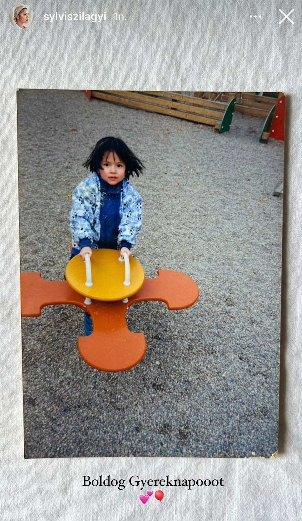 Szilágyi Szilvia tündéri kislány volt