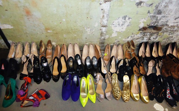 Backstage a divatbemutatón