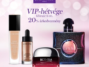 A Marionnaud Parfümériákban 20% kedvezmény és profi tanácsadás vár egész hétvégén!