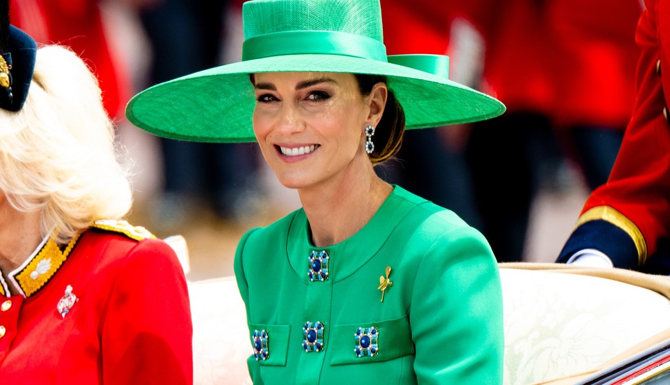 NYITO-Trooping The ColourKing Charles III leads members of The Royal Family on his first Trooping the Colour, the monarch's official birthday parade Featuring: Catherine Princess of Wales Where: London, United Kingdom When: 17 Jun 2023