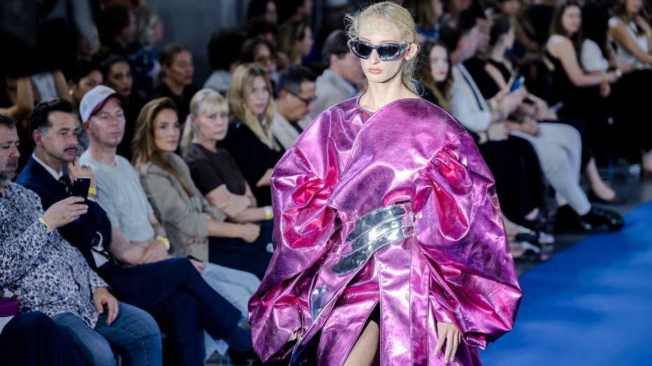Mome fashion show, tervező: Bató Dorottya Fotó: Lakos Máté
