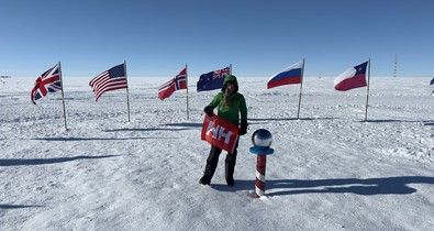 Elképesztő női siker: Caroline Côté sarkkutató rekordot döntött, 34 nap alatt érte el a Déli-sarkot
