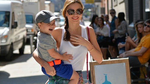 Napi Mirand Kerr és Flynn Bloom-féle cukiság