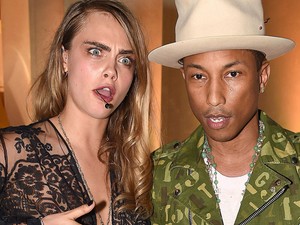 Cara Delevingne és Pharrell Williams közös dallal jelentkeznek!
