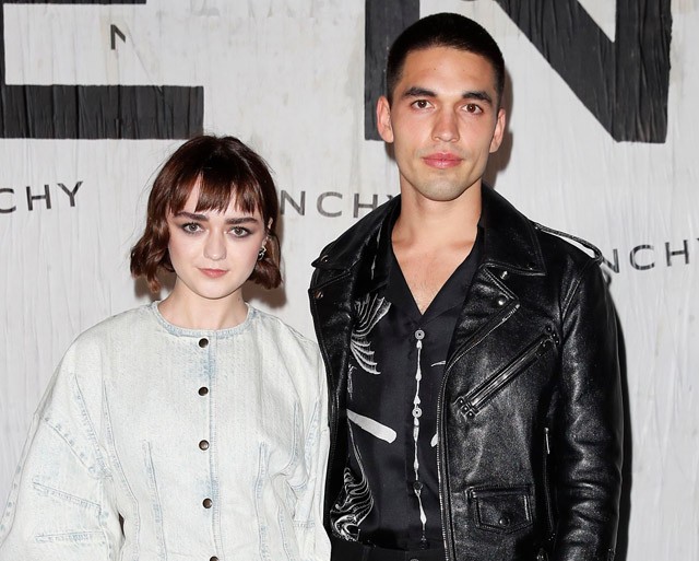 Maisie Williams és Reuben Selby