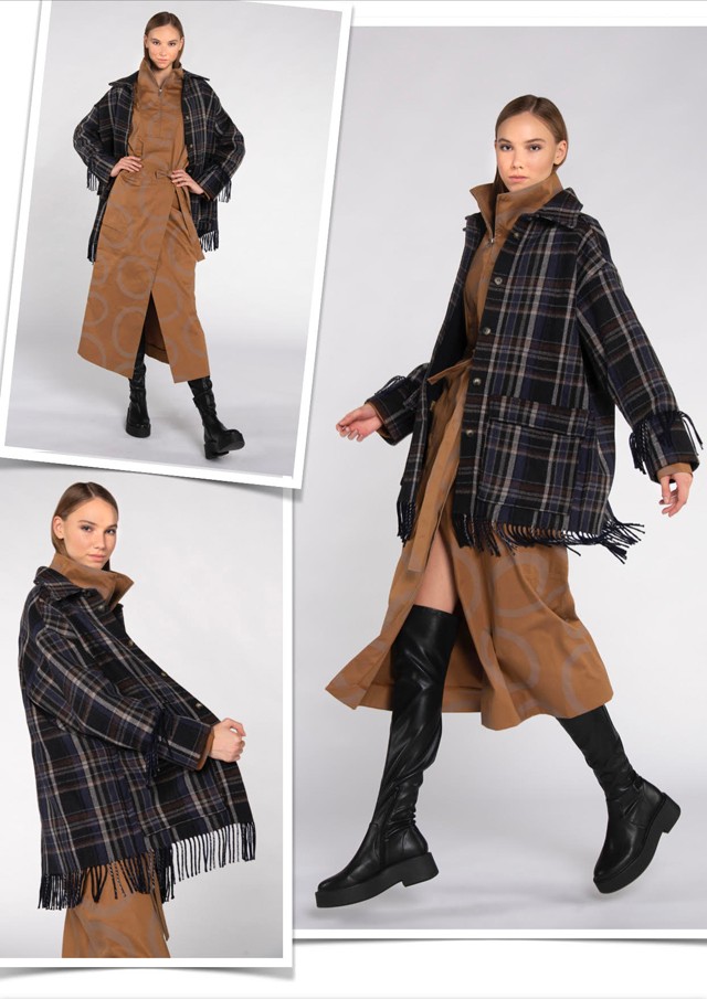 Fotó: Szakács ReginaRojtos dzseki H&MSzoknya és kapucnis felső COSCsizma MANGO