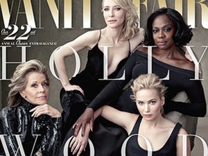 Lenyűgöző címlapon Hollywood női sztárjai