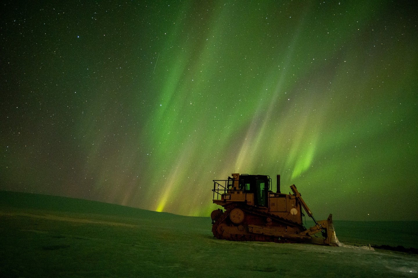 A déli sarki fény, az Aurora Australis