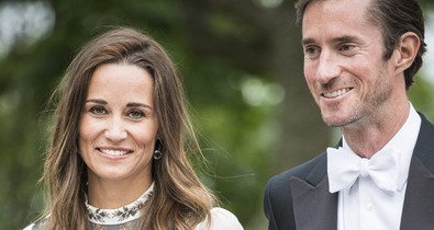 Pippa Middleton csodásan bájos ruhában ment lagziba