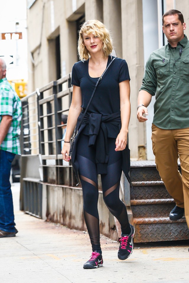 taylor swift, szakítás, new york, street style, sportos